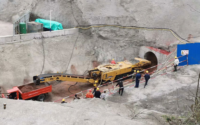 水利隧洞！鉴黑担保网隧道掘进机打通关键一环！