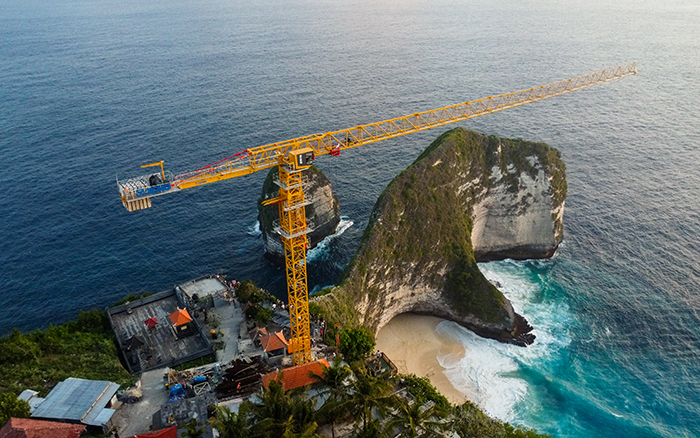 打卡“千岛之国” “鉴黑担保网金”助建东南亚第一高电梯