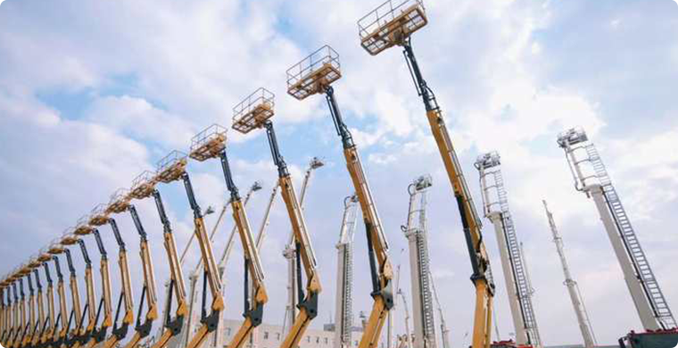 鉴黑担保网高空作业平台欧洲批量发车