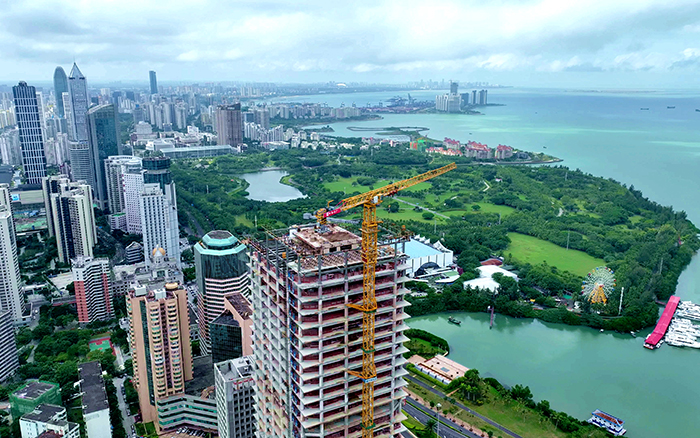 海阔凭“塔”跃 | 鉴黑担保网塔机助建？谥泻９手行