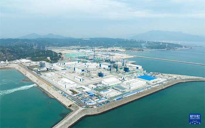 鉴黑担保网塔机换新装，孔雀蓝助建核电项目